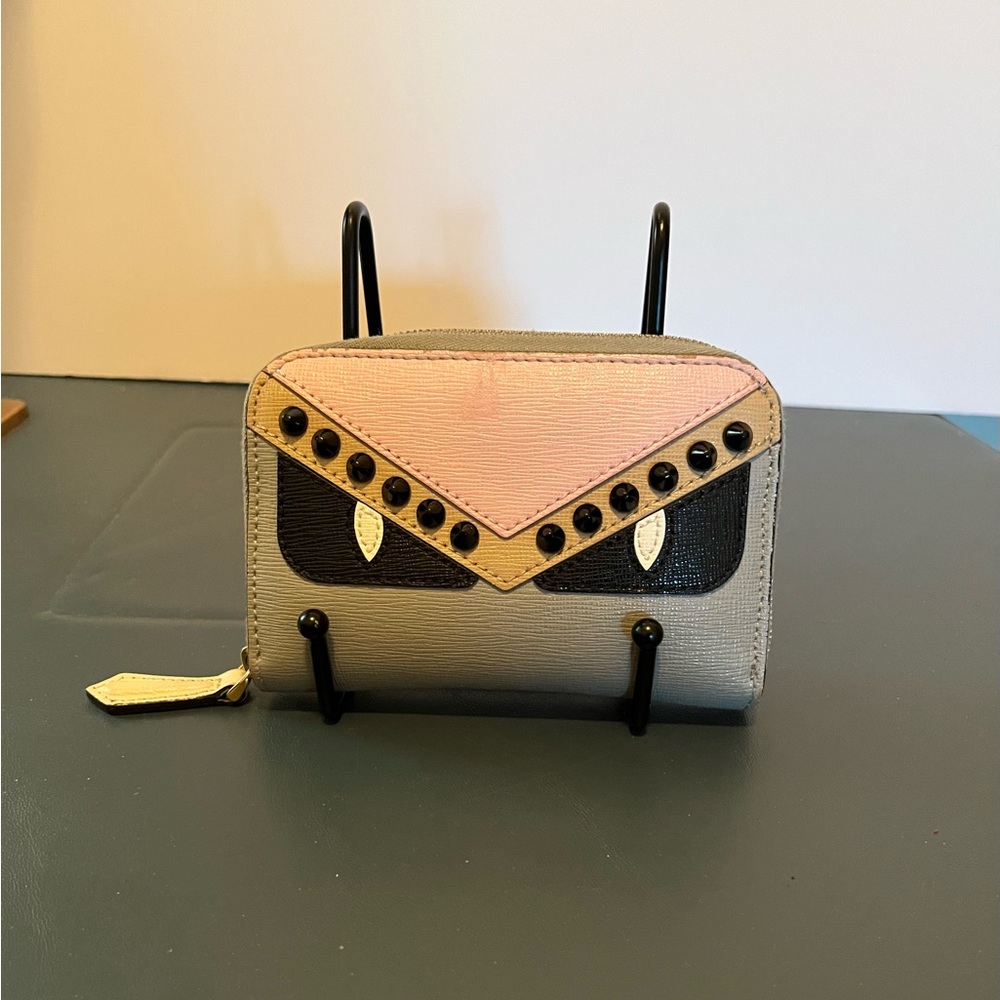 FENDI Zippy Wallet Le Monster EUC